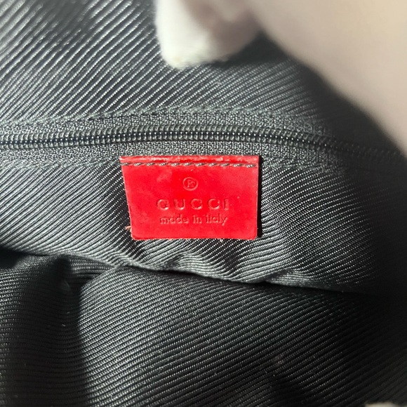 GUC Gucci GG Red Ophidia Small Tote - Picture 8 of 10